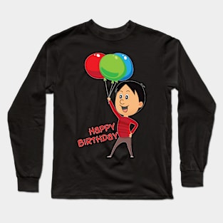 HAPPY BIRTHDAY Long Sleeve T-Shirt